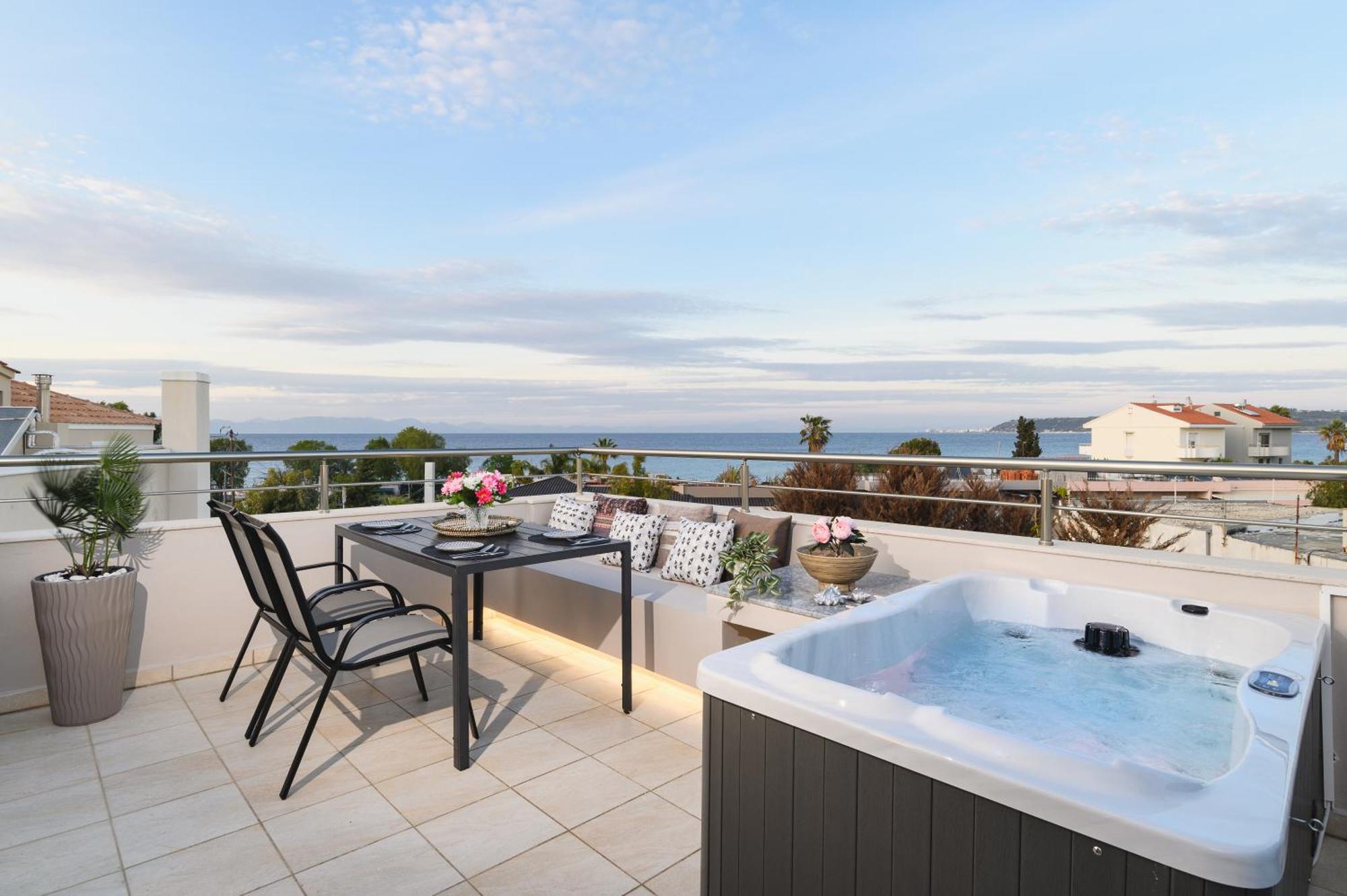 Marilena Mare Seaside House Villa Ialysós Eksteriør bilde